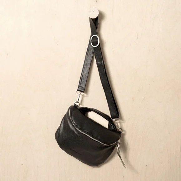 Daniella Lehavi Iconic Mia Crossbody Genuine Leather Bag - Picture 2 of 14